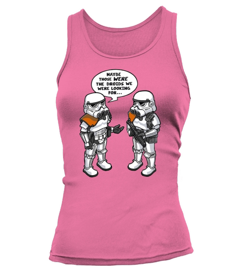maybe those were the droids we were looking for Tank top Woman