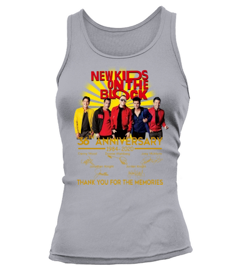 New Kids On The Block 36th Anniversary Signatures - Ladies Flowy Tank Tank top Woman