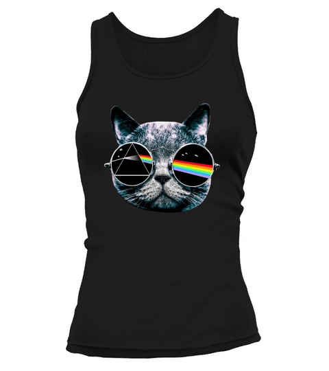 Pink Floyd Dark Side Of The Cat Mens T-Shirt Tank top Woman