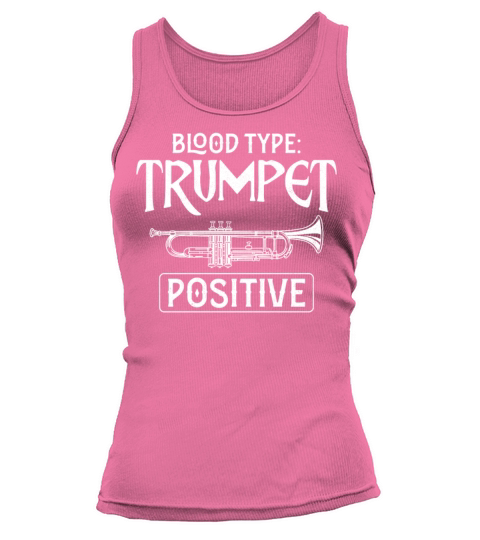 Trumpet Player Vintage Blood Type Tank top Woman