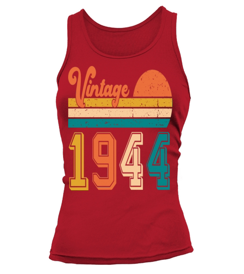 Vintage 1944 birthday gift Tank top Woman