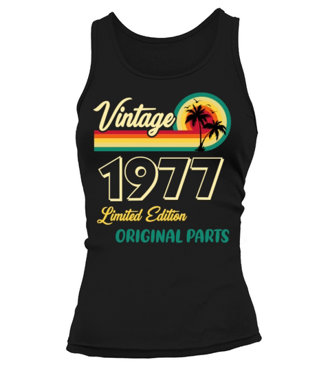 Vintage 1977 Limited Edition Original Parts Tank top Woman