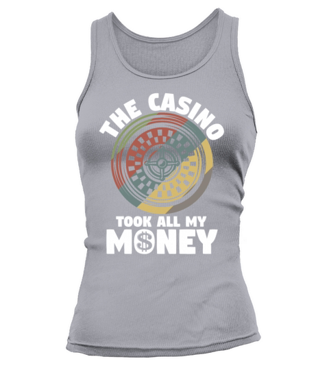 Vintage Roulette Casino Took My Money Tank top Woman