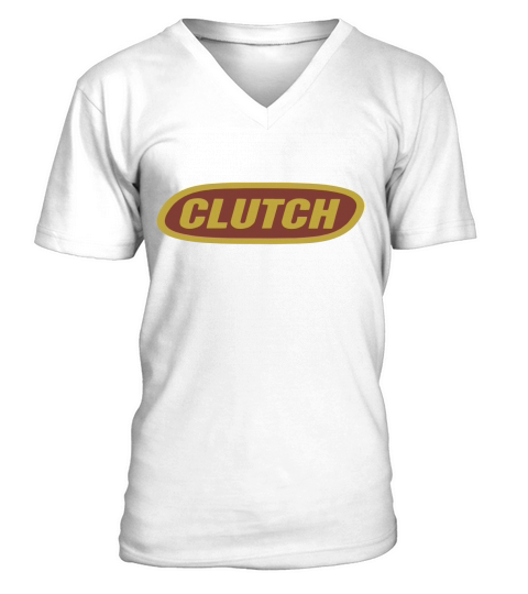 Clutch Oval Logo T-Shirt V-Neck T-shirt
