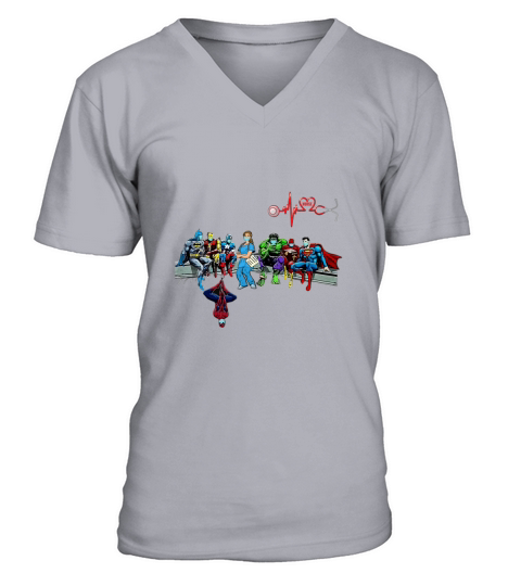 Doctor And Superheroes Nurse Healthcare Worker 2020 V-Neck T-shirt