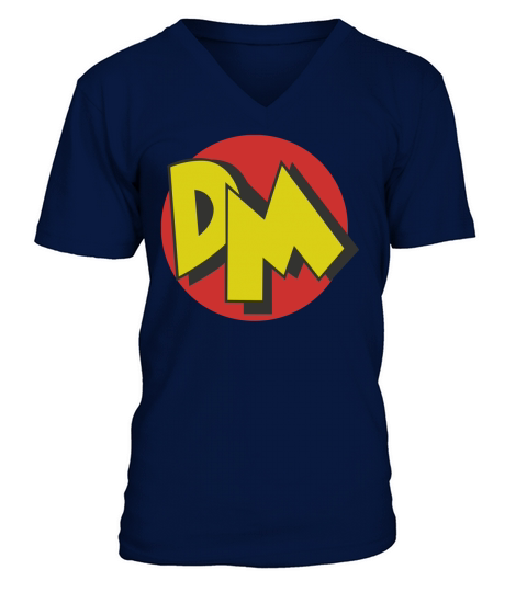 Gefahrenmaus 80er Jahre T-Shirt V-Neck T-shirt