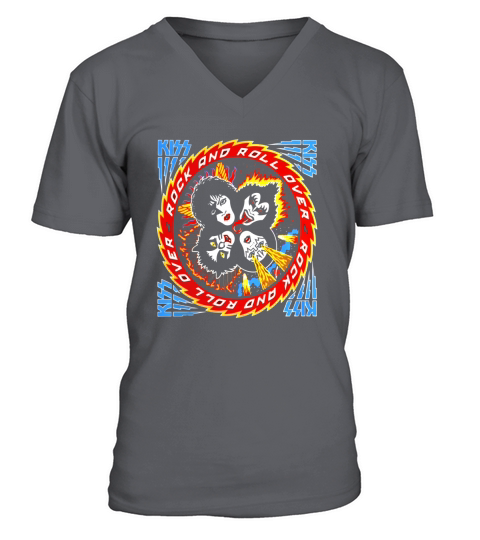 KISS  Rock and Roll Over 40 TShirt V-Neck T-shirt