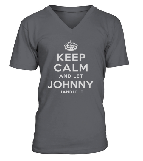 LIMITED EDITION - LET JOHNNY HANDLE IT! Tshirt V-Neck T-shirt