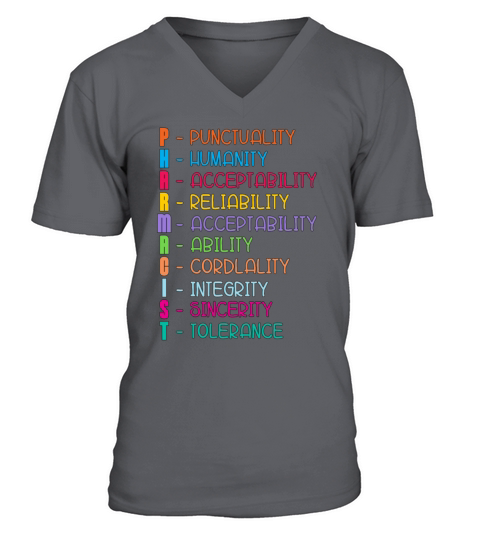 Pharmacy Quote Tech Medicine Technician Pharmacist V-Neck T-shirt