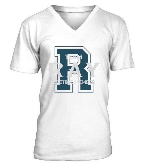RAY Shirts - Team RAY Lifetime Member Name Shirts V-Neck T-shirt