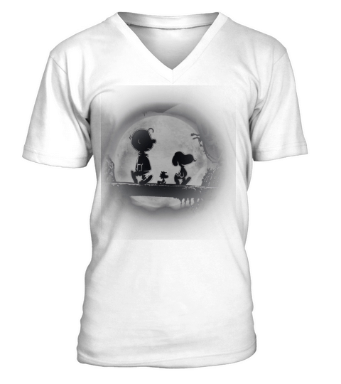 Snoopy Go V-Neck T-shirt