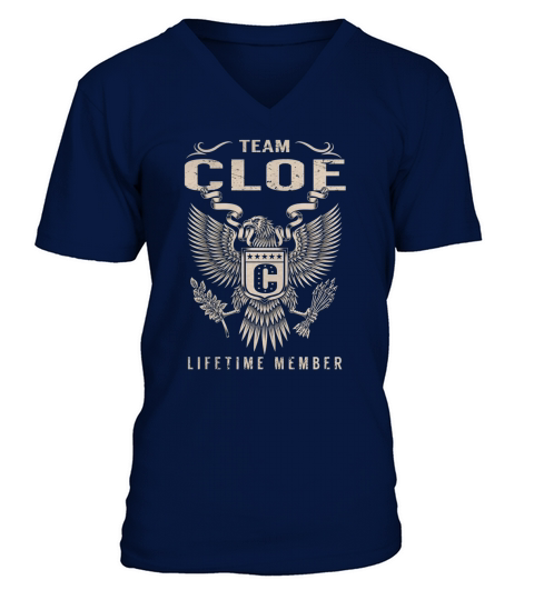 Team CLOE Lifetime Member Name Shirts V-Neck T-shirt