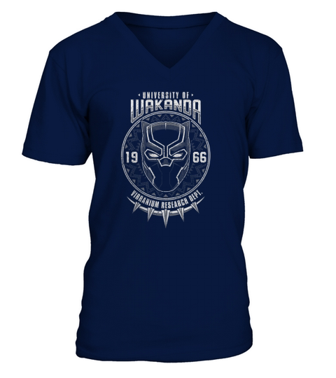 Universität von Wakanda T-Shirt V-Neck T-shirt
