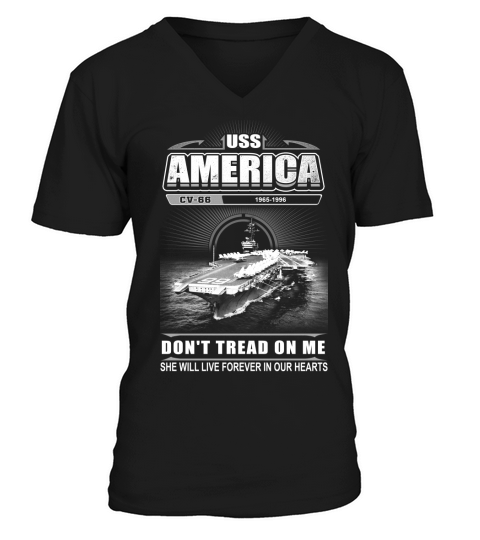 USS America V-Neck T-shirt