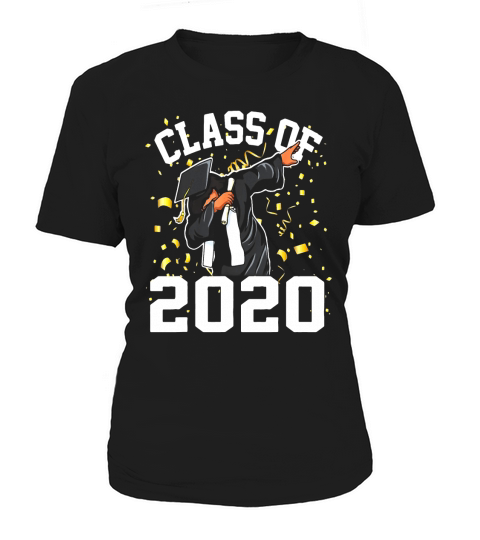 Class of 2020 With Dabbing Graduation Girls Women's T-Shirt