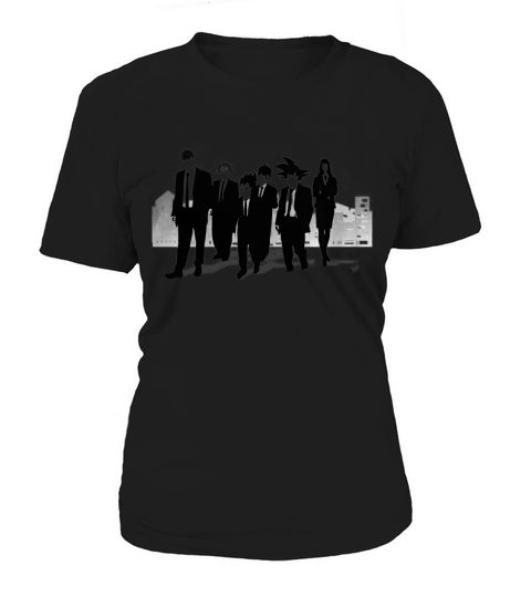 Dragon Ball Z Reservoir Dogs T-Shirt - Goku Krillin Vegeta Gohan Saiyan Mens Top Women's T-Shirt