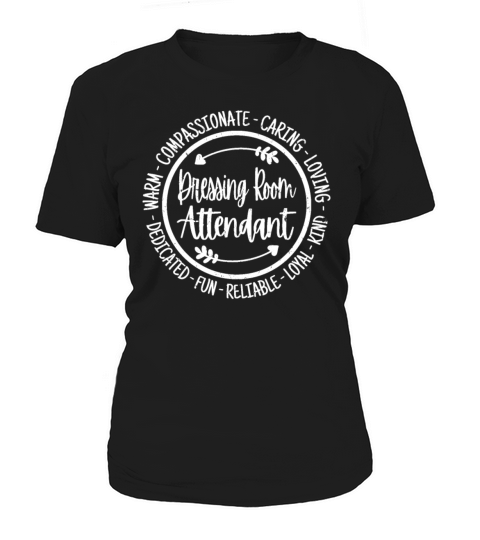 Dressing Room Attendant Funny Employee Vintage Women's T-Shirt