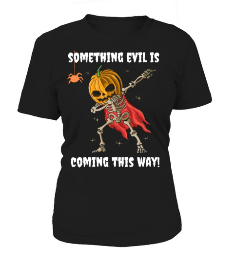 Halloween dabbing pumkin Skeleton Women's T-Shirt