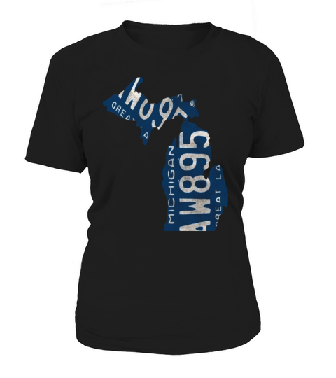Michigan Plate State T-Shirts (Copy) Women's T-Shirt