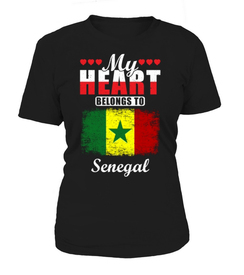 My Heart Belongs to Senegal Women's T-Shirt