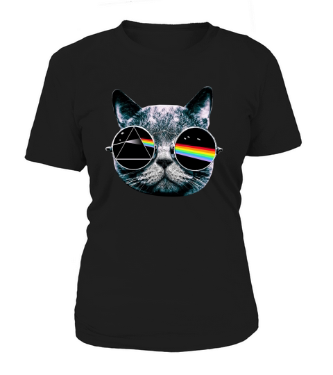 Pink Floyd Dark Side Of The Cat Mens T-Shirt Women's T-Shirt