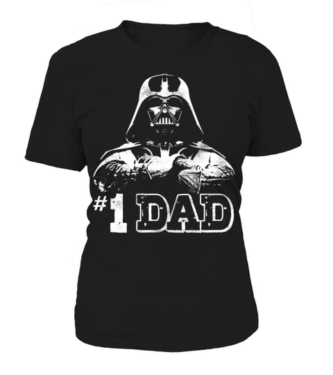 Star Wars Vader 1 Dad Vintage Fathers Day Graphic T-Shirt Women's T-Shirt