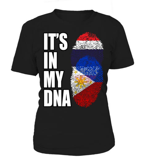 Thai And Filipino Vintage Heritage DNA Flag Women's T-Shirt