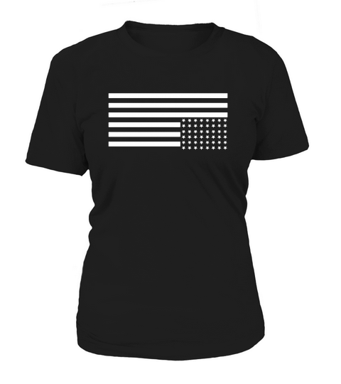 Upside Down US Flag T-Shirt Women's T-Shirt