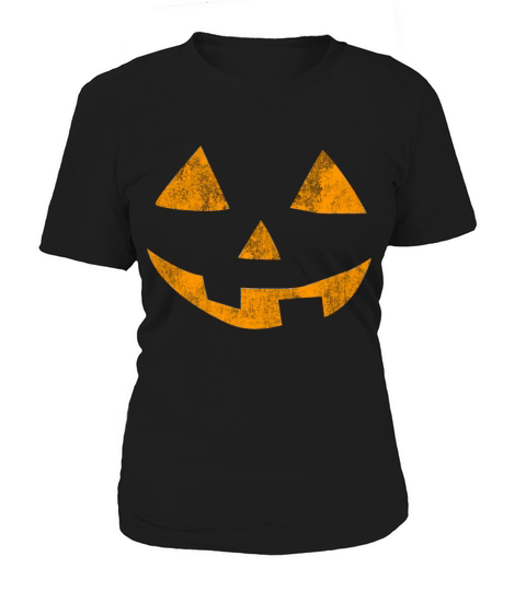 Vintage Halloween Pumpkin Head Hoodies 2022 Women's T-Shirt