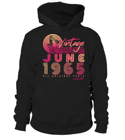 1965 June Vintage Hoodie Unisex