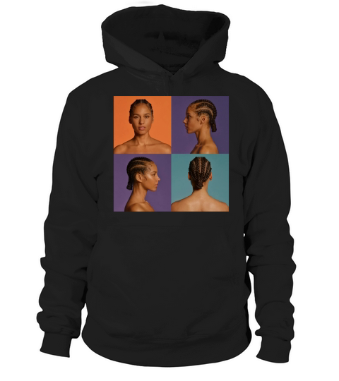 Alicia Keys Hole In Shirt Hoodie Unisex