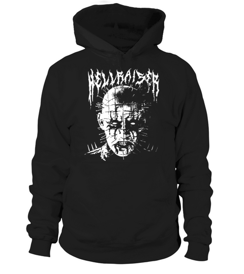 black metal pinhead Hoodie Unisex