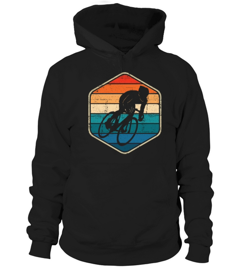 Cycling Sports Retro Cyclist Hoodie Unisex