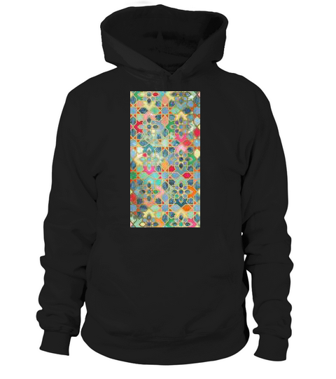 Gilt & Glory - Colorful Moroccan Mosaic - iPhone 7 Hoodie Unisex