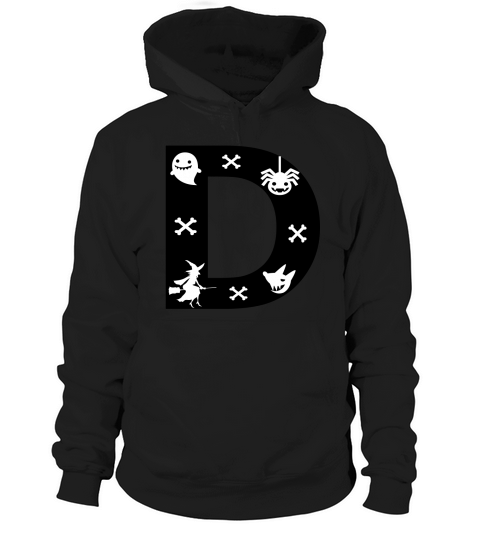 Halloween Alphabets Numbers Clipart D Hoodie Unisex