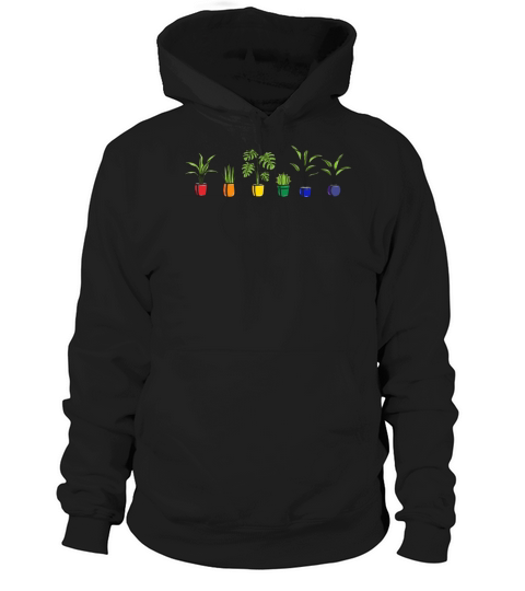 LGBTQ Plant LGBT Pride Rainbow Hoodie Unisex