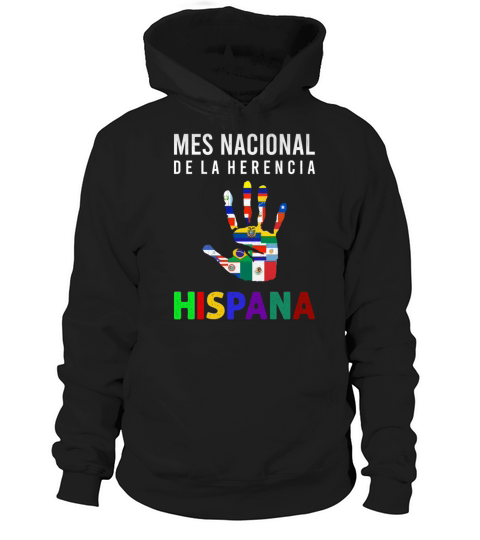 Mes Nacional De La Herencia Hispana - Hispanic Pri Hoodie Unisex