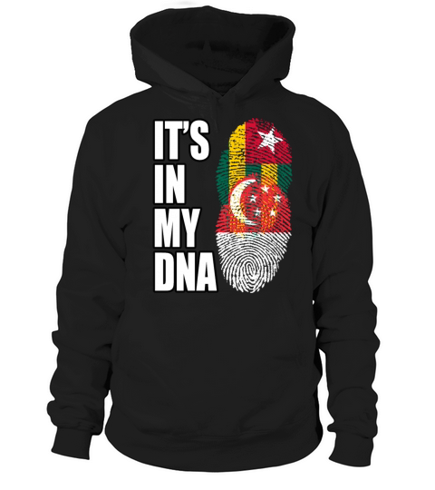 Togolese And Singaporean Leonean Mix Heritage DNA Hoodie Unisex