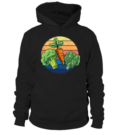 Vegan Vintage Veganer Vegetarier Tierschutz Bio Hoodie Unisex