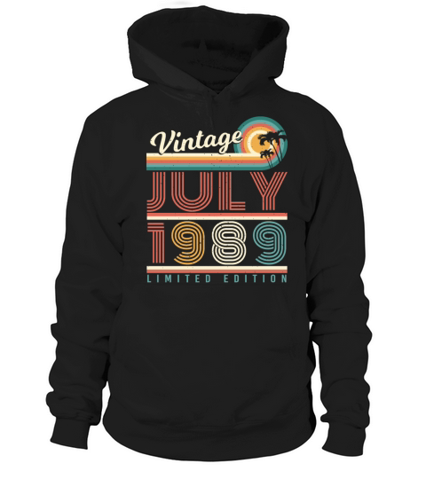 Year Of Construction July 1989 Hoodie Unisex