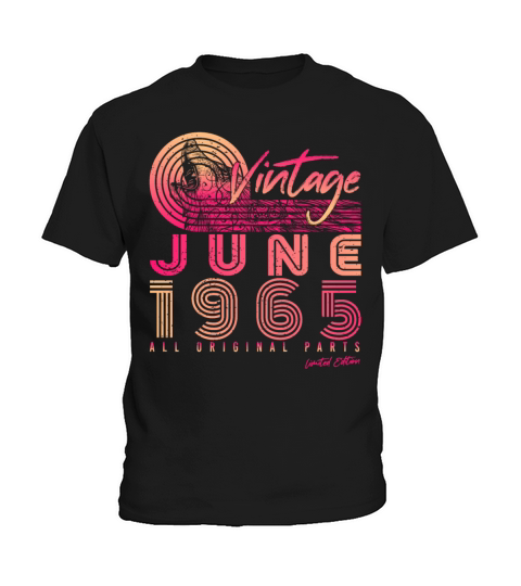 1965 June Vintage Kids T-Shirt