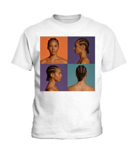 Alicia Keys Hole In Shirt Kids T-Shirt