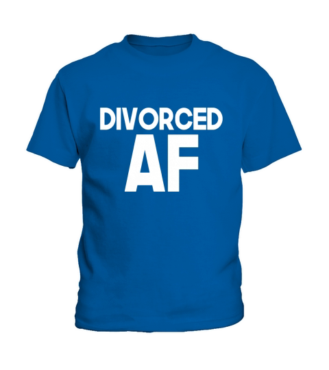 Divorced AF Relationship Divorce Status Funny Gift T-Shirt Kids T-Shirt