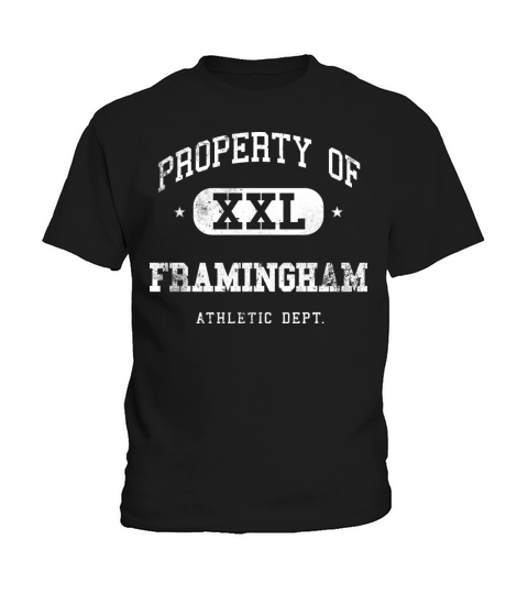 Framingham XXL Property of Athletic Department Kids T-Shirt