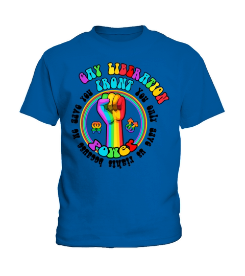 Gay Liberation Front LGBTQ Riot Vintage Kids T-Shirt