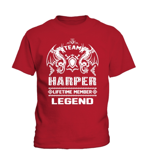 HARPER team lifetime member legend Kids T-Shirt