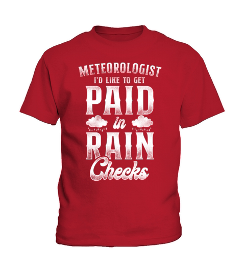 Meteorologist Weather Forecast Kids T-Shirt