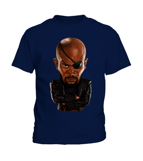 Nick Fury Art Kids T-Shirt
