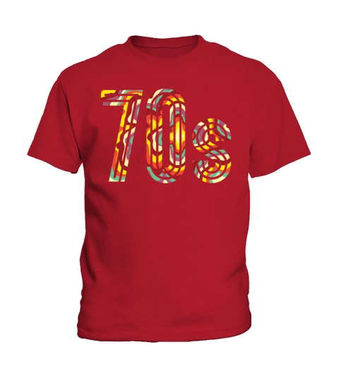 Retro 70s 1970 Vintage Seventies Party 1970s Kids T-Shirt