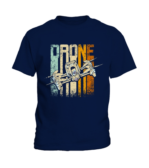 Retro Vintage Drone Kids T-Shirt